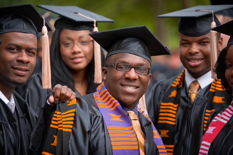 Graduates at Graduation